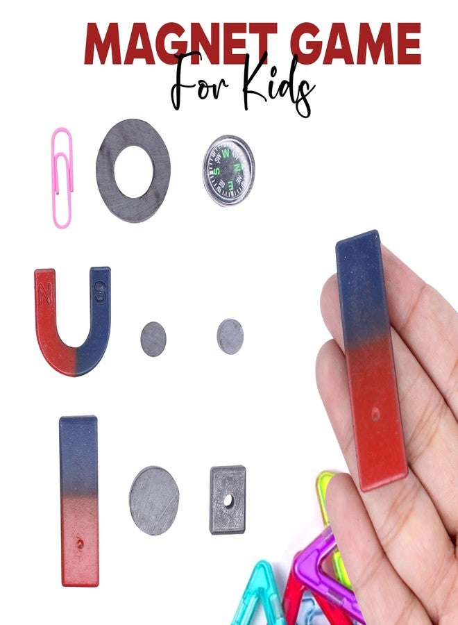 غلان لعبة مغناطيسية من 9 قطع من GLAN | لعبة مغناطيسية بأشكال مختلفة للأطفال من الأولاد والبنات - Image 2